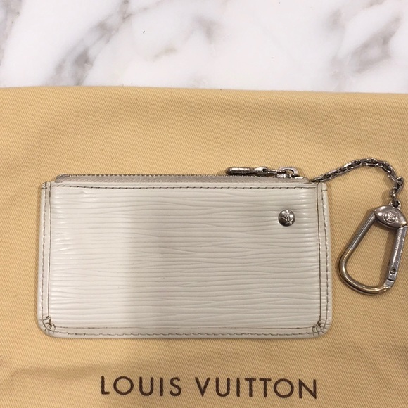 Louis Vuitton Ivory Epi Leather Key Cles Pochette coin holder - Picture 3 of 5